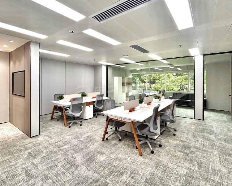 高新园精美小户型办公室168平，1+1格局，家私齐全拎包办公