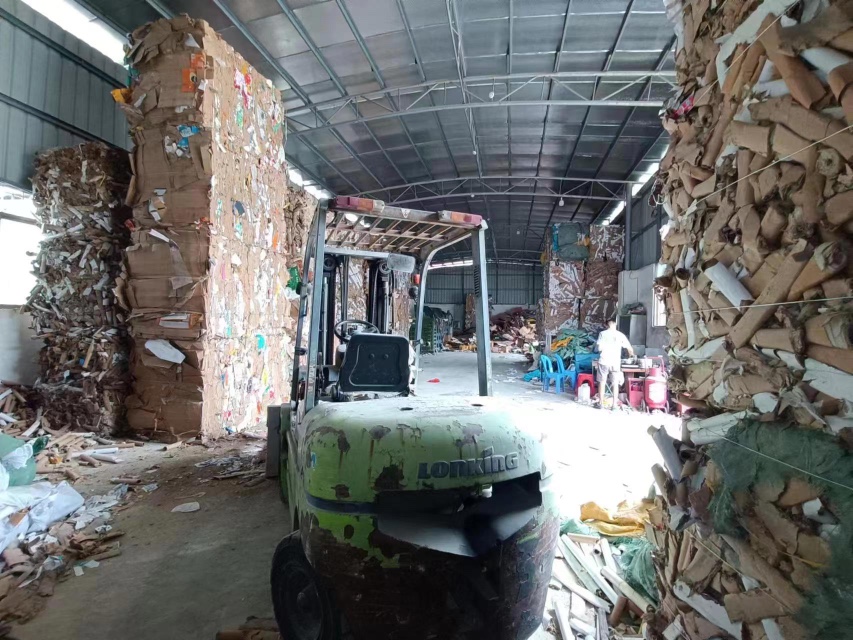人和500平单一层钢构厂房仓库适合做废品打包纸箱木盒等行业