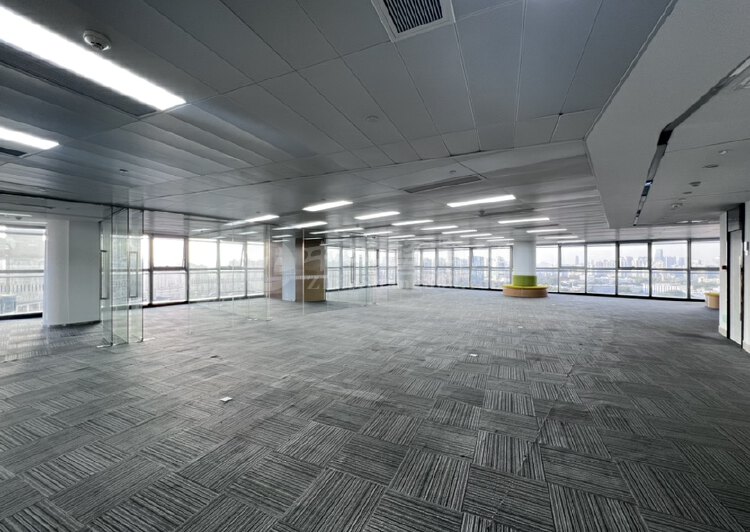 科技园免租期5个月甲级写字楼整层2300平精装修高层看海景2
