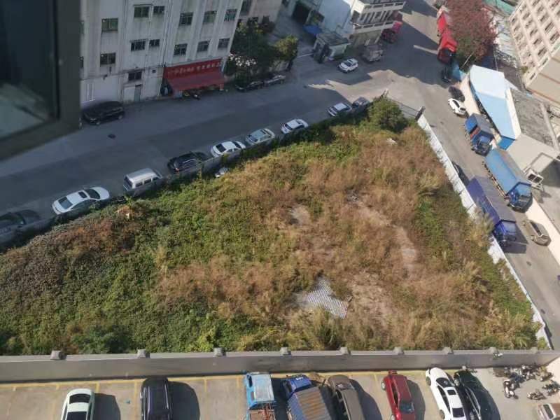 茶山镇闲置地皮空地出租工业用地可硬化地面有围墙可接水电1