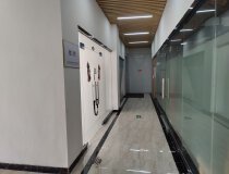 天河客运站燕塘地铁口120平红本精装修办公室出租，客货梯分流