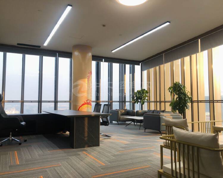 黄埔科学城中心总部大楼新空整层精装修办公室2335平拎包入驻