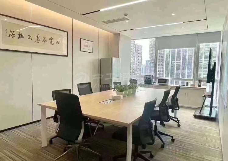 南山科技园地铁口大中商务中心新出438平精装修写字楼办公室2