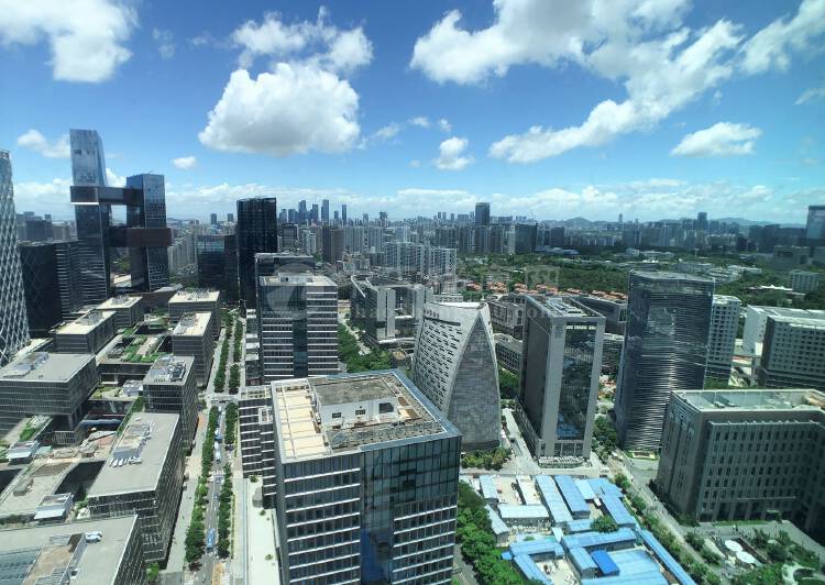 百度国际大厦超高层精装修带阳台海景8