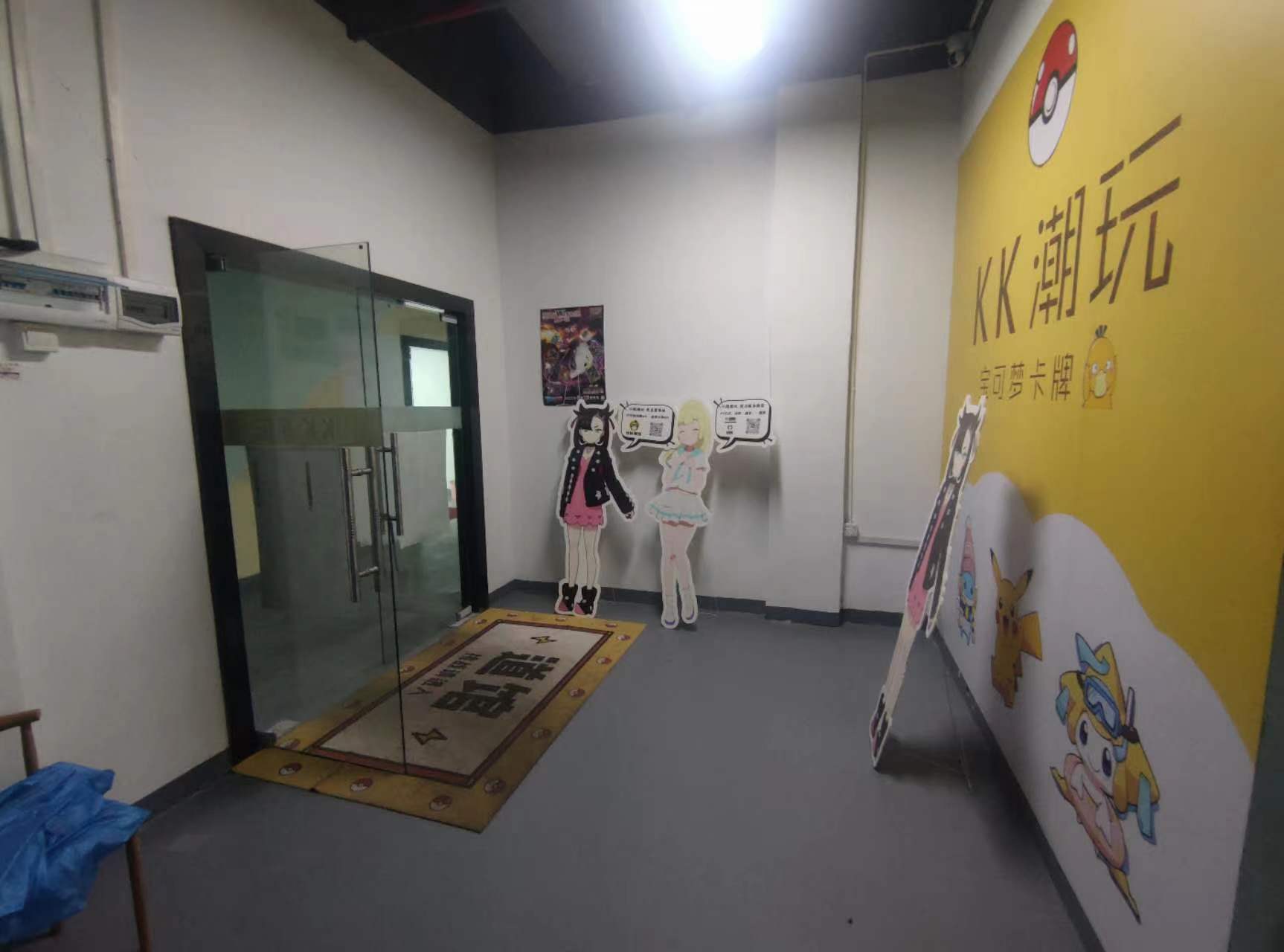 深圳宝安福永新和二楼450平精装修办公室+车间+仓库出租。