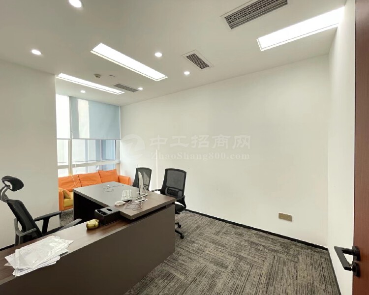 南山大冲地铁口大冲商务中心新出556平精装修写字楼办公室出租