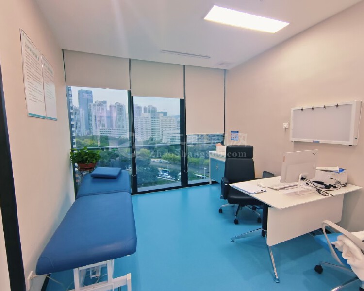 福田豪装办公室500平带上下水污水间适合美容牙科诊所培训机构
