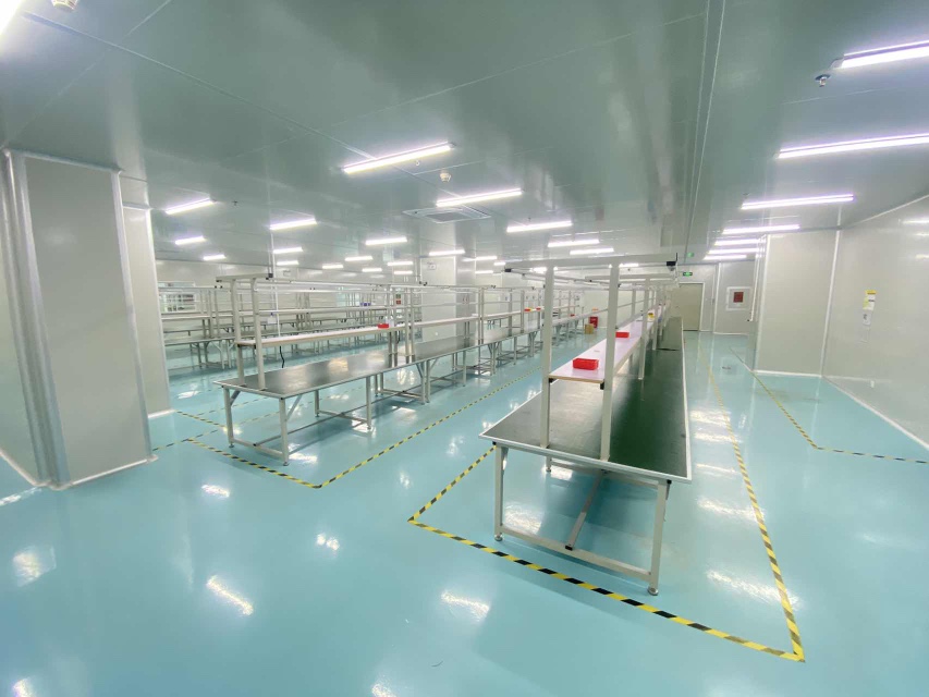 松岗外环高速附近新出楼上1500m²带无尘车间无转让费