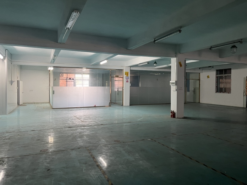人和工业区标准厂房仓库现成地坪漆独立办公室可办环评不限制行业