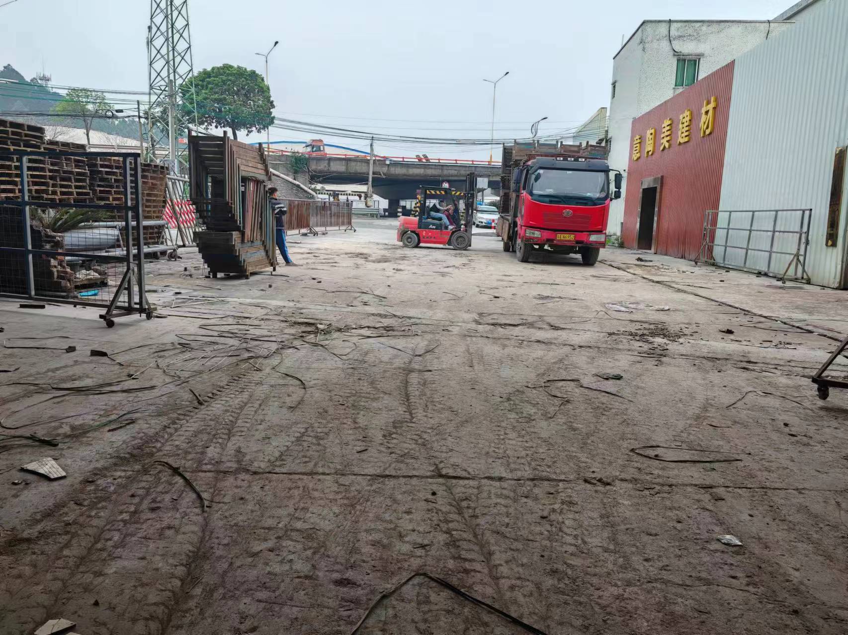 禅城南庄梧紫洞工业区单一层6千方门口空地大适合陶瓷仓库价格便