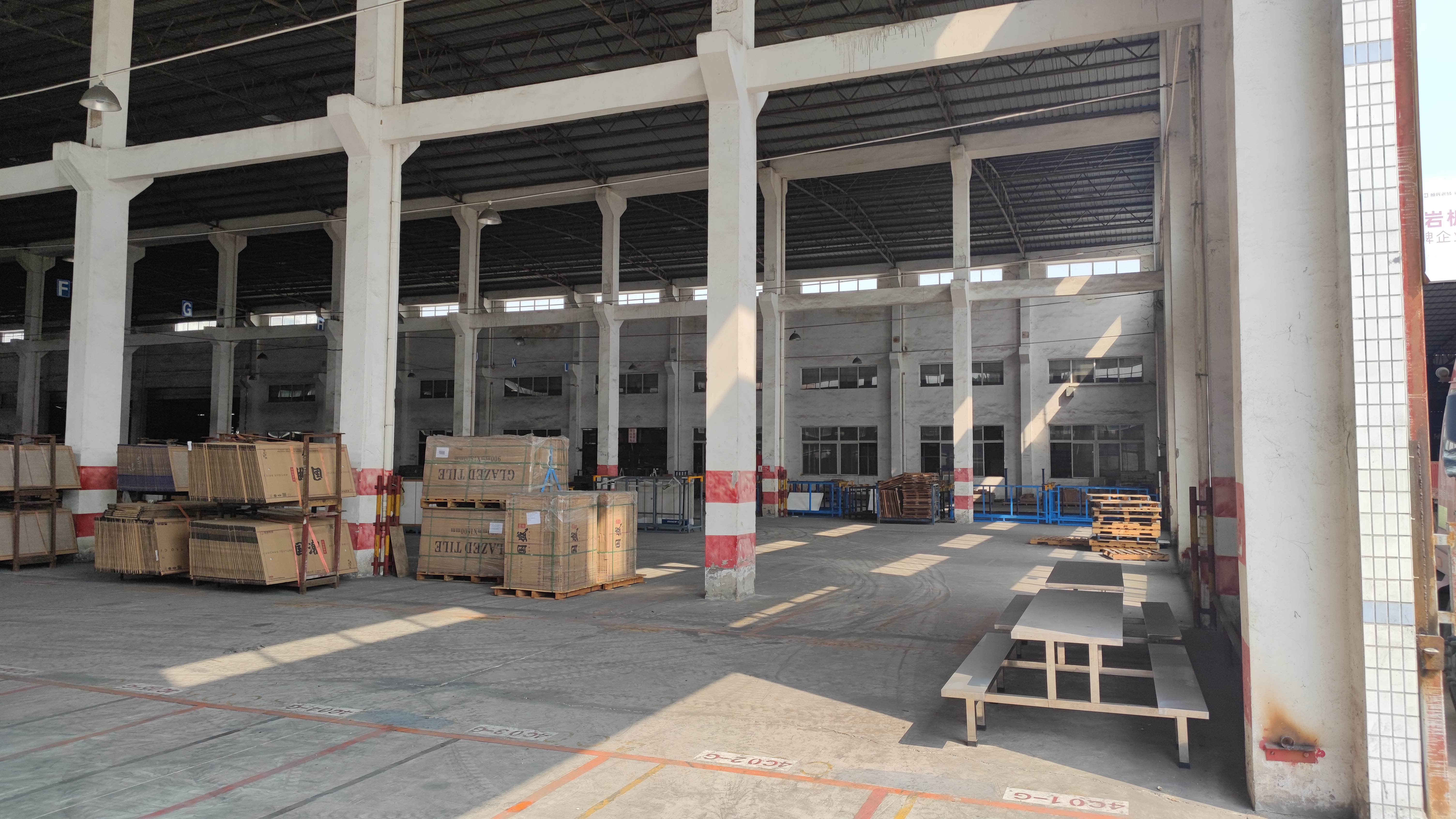 顺德龙江单一层独院厂房仓库出租高度13米可装行车空地大好进车