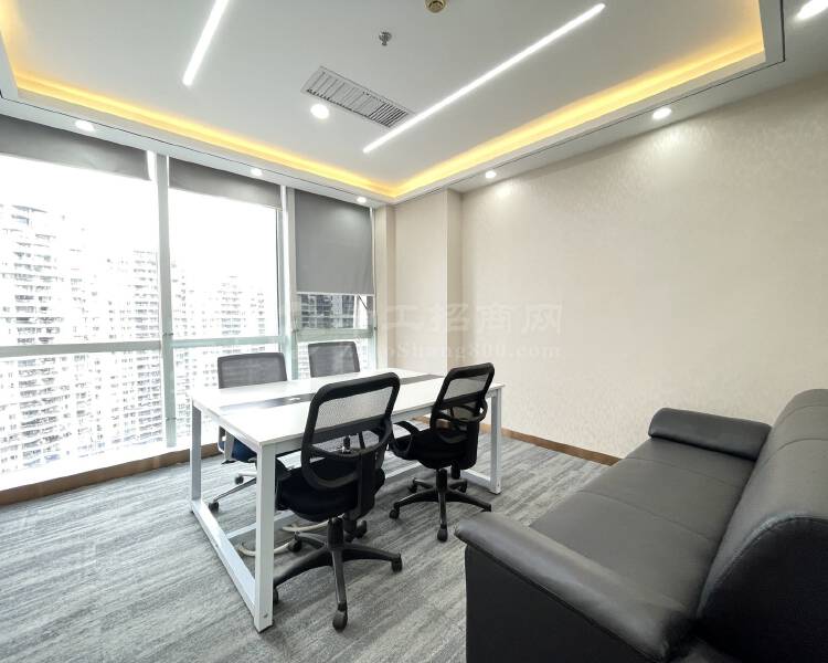 粤海街道98平高层小面积办公室租期灵活大小面积均有