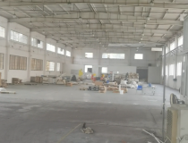 珠海市斗门区白蕉科技园单一层钢结构厂房出租，两排单一层装雨帘