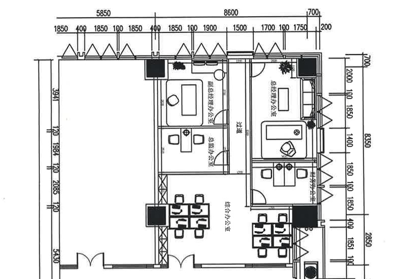 南山科技园北区一手物业直租，小户型4+1格局带精装修空调计电