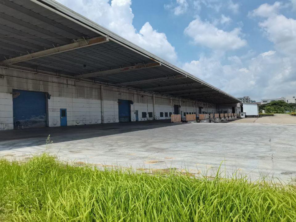 惠州市惠城区一楼钢构仓库出租4300平方带卸货平台