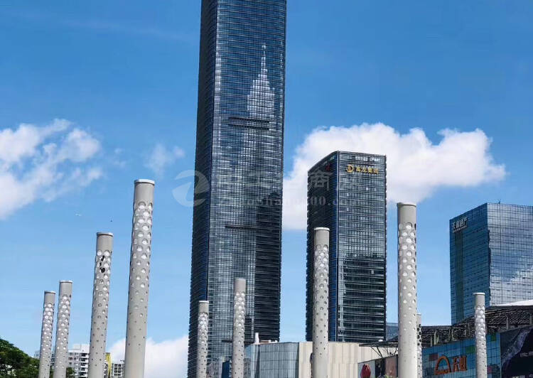 后海双地铁中洲控股中心40楼超高层视野2+1可配家私1