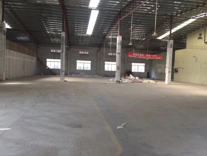 江高工业区3000平独院钢构厂房仓库可进拖挂车不限制行业