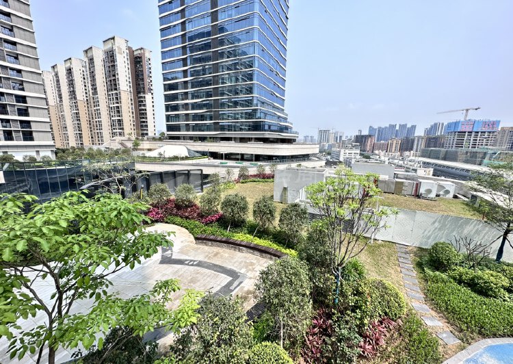 福永塘尾地铁口甲级写字楼288平，私家一格局，精装修交通方便2
