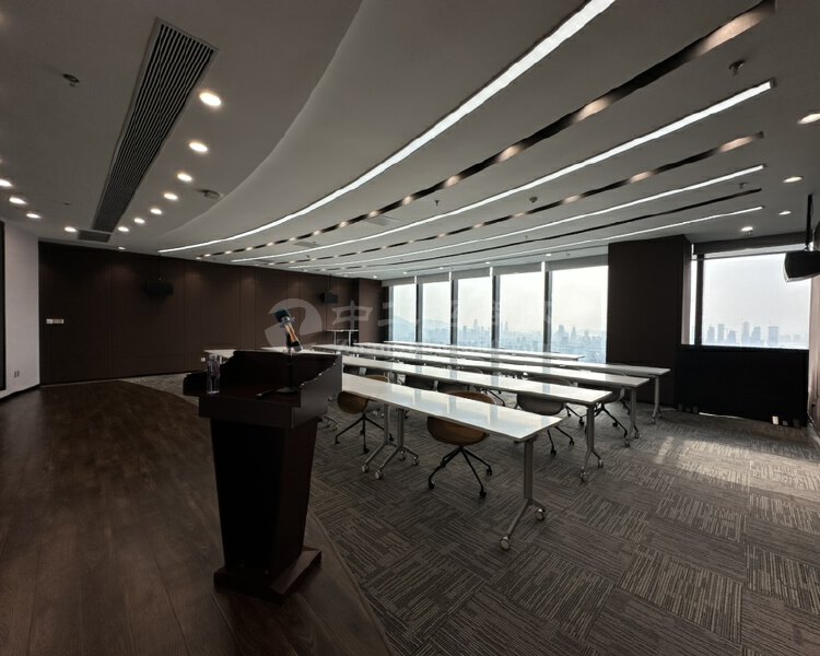 深圳地标超甲级写字楼高层整层出租超豪华装修