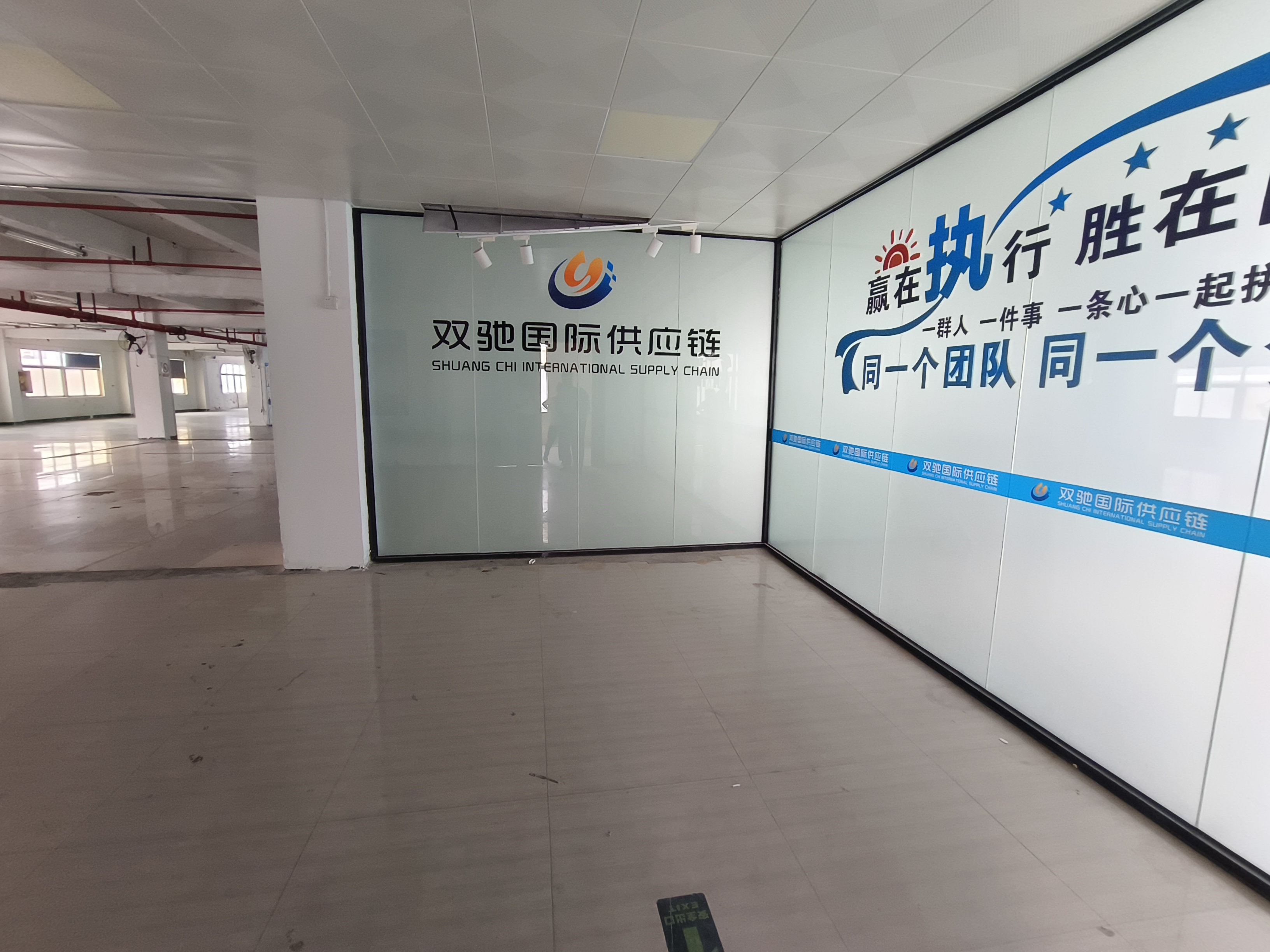 福永怀德机场货运区附近楼上1800平米精装修电商仓库出租招租
