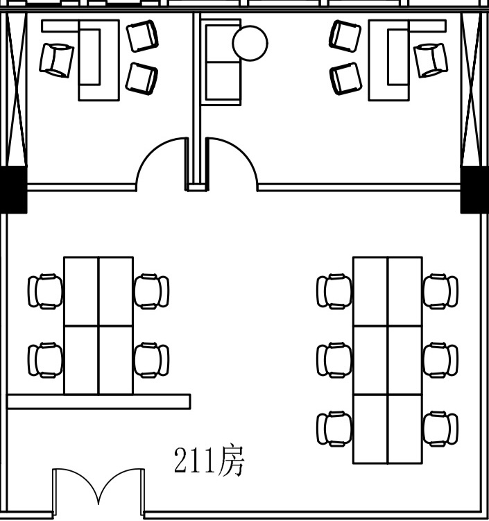 科技园软件基地全新装修办公室150平户型方正采光好配套齐全3