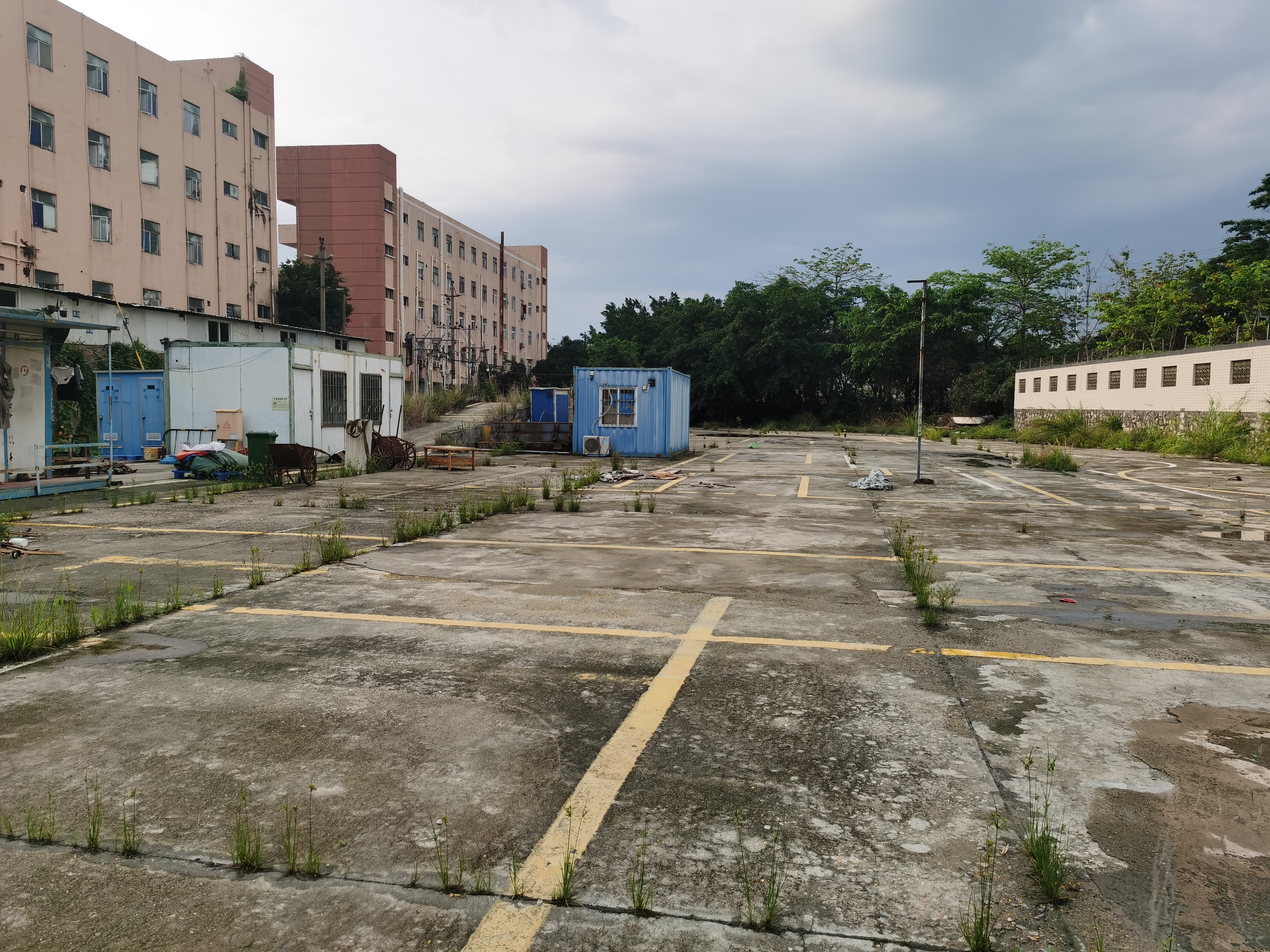 松岗硬化空地6000平方出租现成驾校