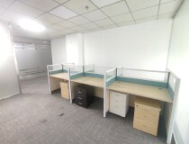 丹竹头地铁站附近全新装修办公室80平只要3000元1+1格局