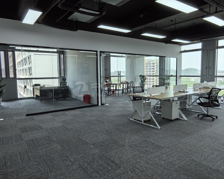 红本甲级写字楼可分租豪华装修办公室。