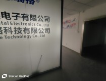 深圳公明新出楼上648平带前台精装修办公室地坪漆大小可以分
