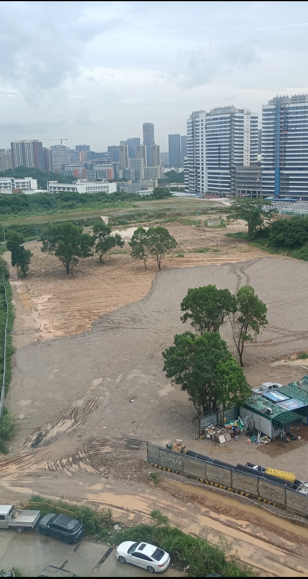 杨美地铁800米建材堆放，汽车停放，露营场地，驾校场地1