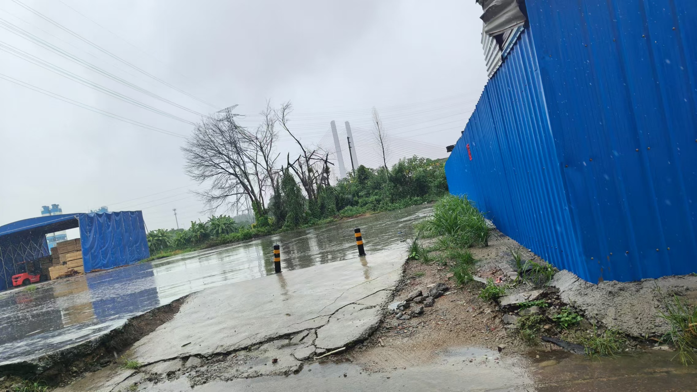 原房东空地水泥地面3