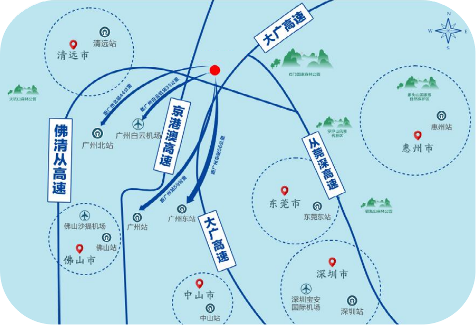  从化经济技术开发区核心片区 稀缺M2工业用地！6