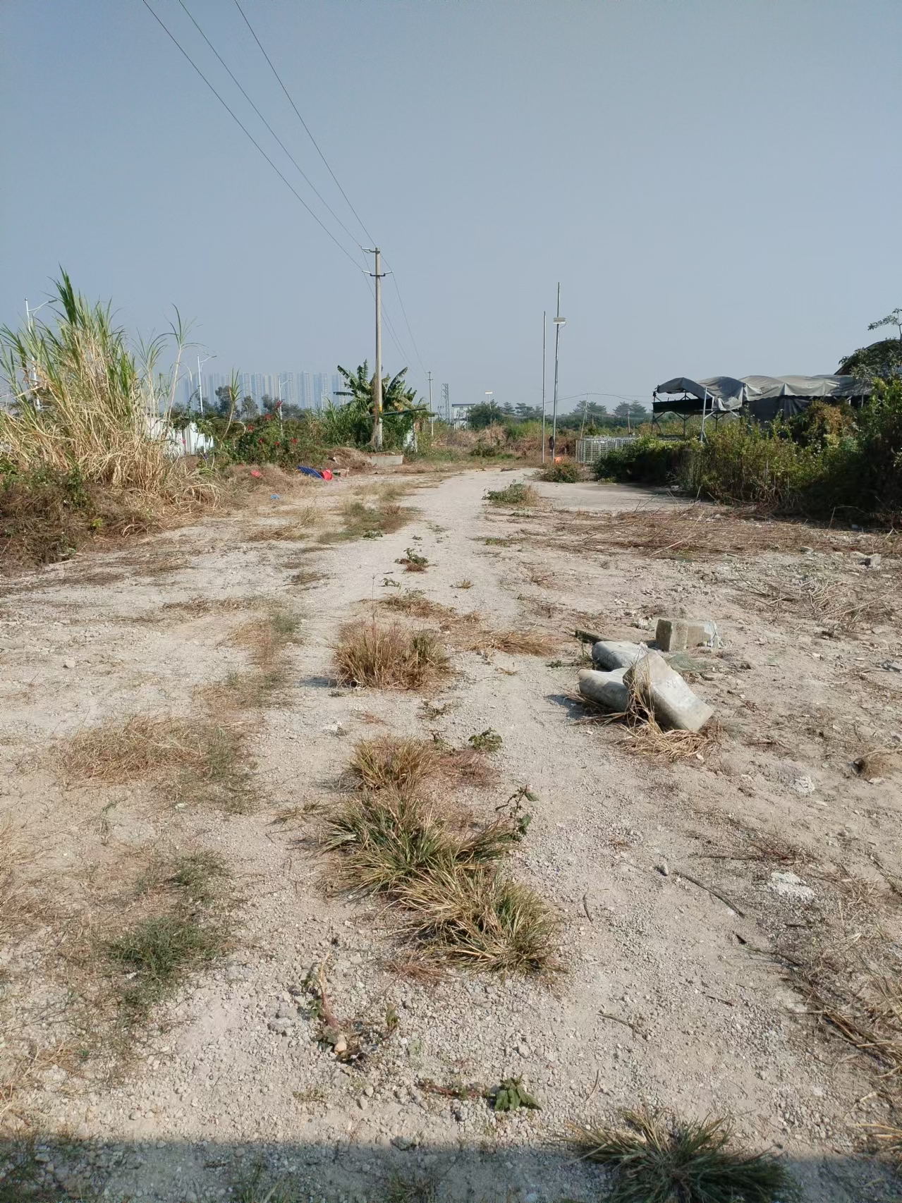 石基镇亚运城地铁口附近2亩农庄空地8