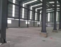 新塘镇45000平方大形标准单一层钢构物流仓库出租.