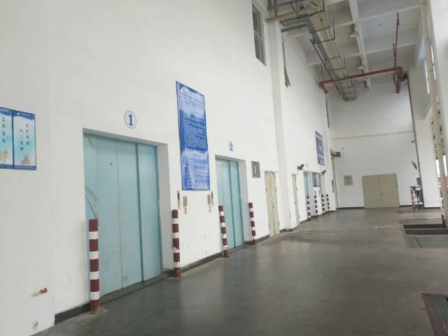 沙田专业物流仓库招租，带卸货平台，一楼高度10米二楼9米红本