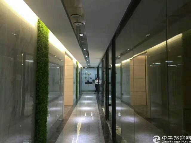 公明松白路边在建地铁口附近精装修写字楼