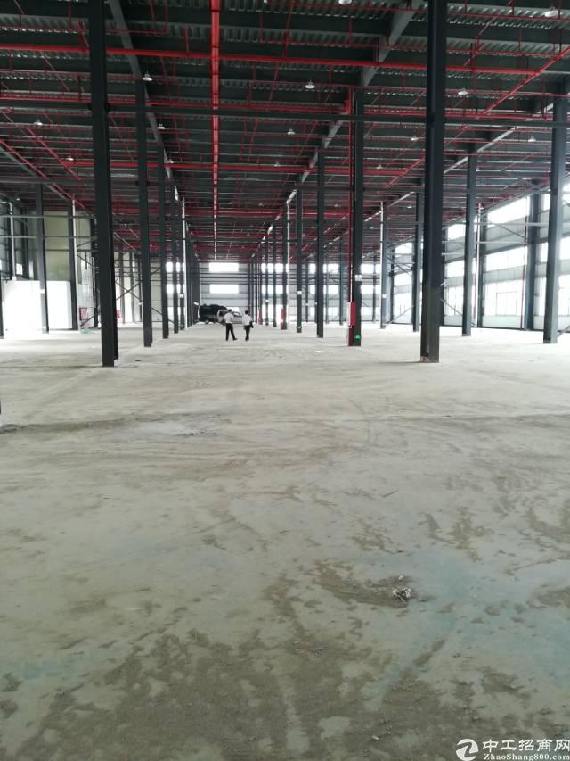 黄埔开发区钢结构高台厂房仓库出租，可做物流园