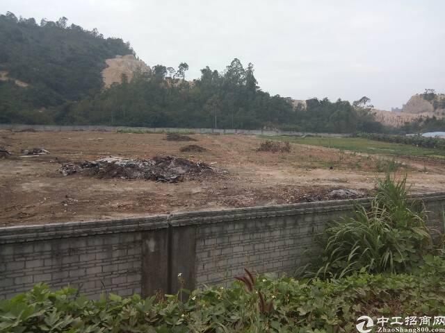 惠州新圩3万平米土地可定建厂房出租1