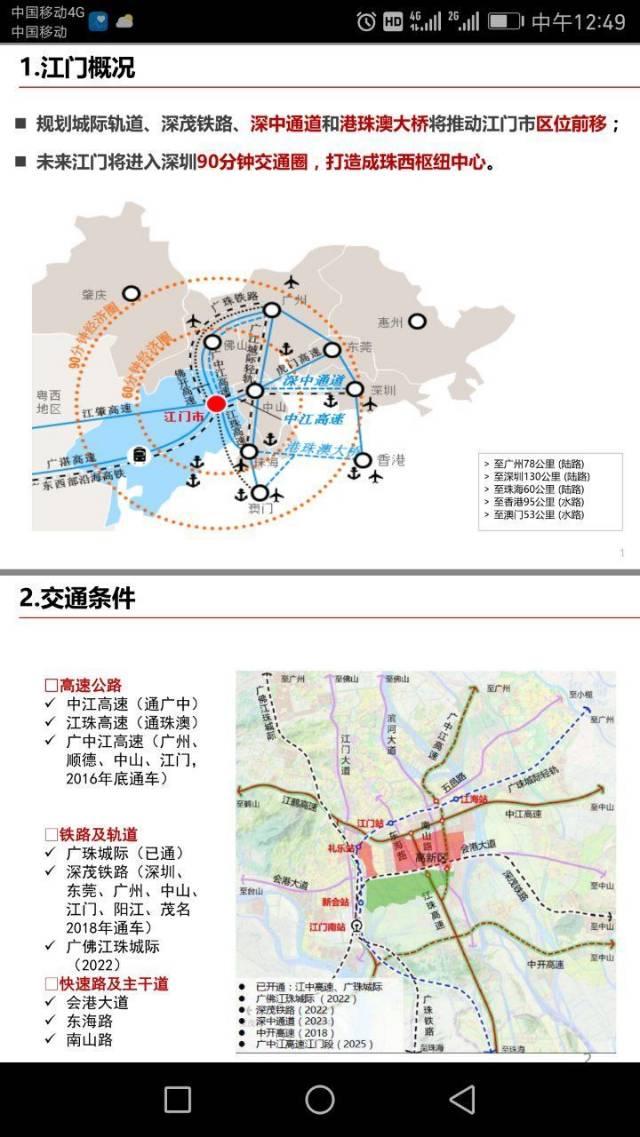 广东省江门市江海区国有指标用地100亩2