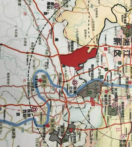 湘潭市雨湖国有指标土地200亩出售