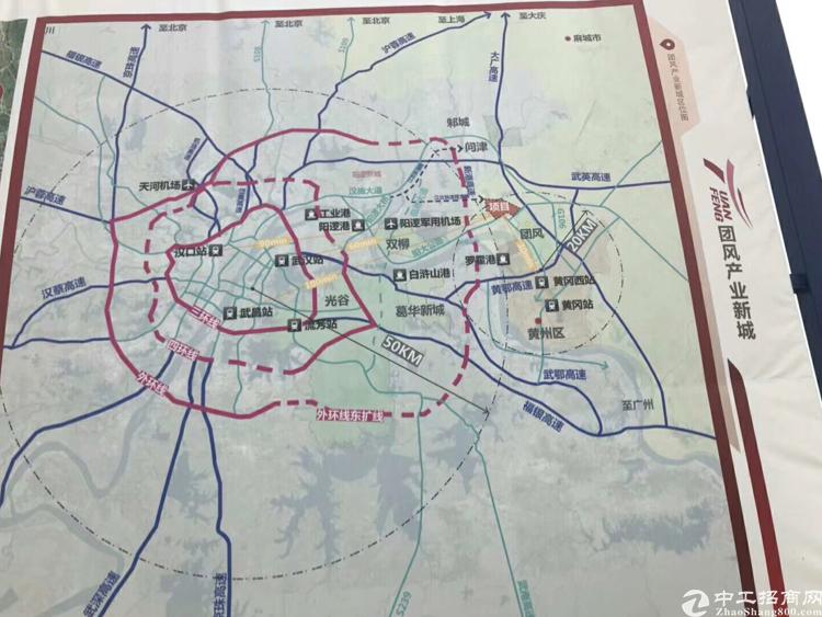 湖北黄冈团风国有指标用地250亩出售4