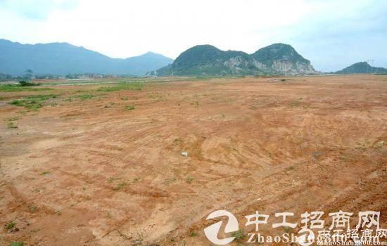 买土地自建厂房 肇庆四会红本地皮60亩出1