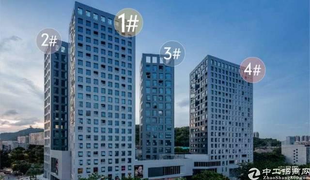 出租)西乡地铁口 满京华SOHO艺峦 双面采光 业主直租