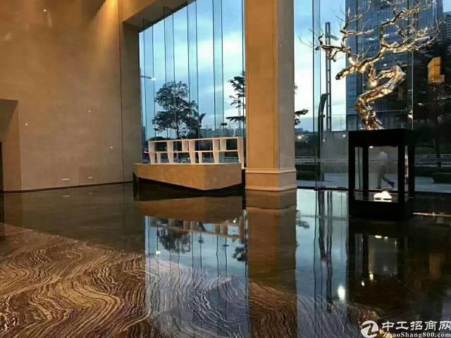 西乡107国道边高层精装修甲级写字楼326平方招租