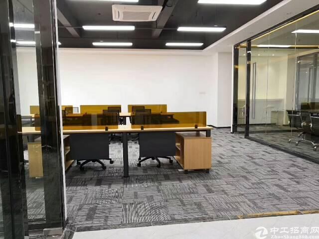 (出租)深大站深港产业园 南向精装340平米 租80元