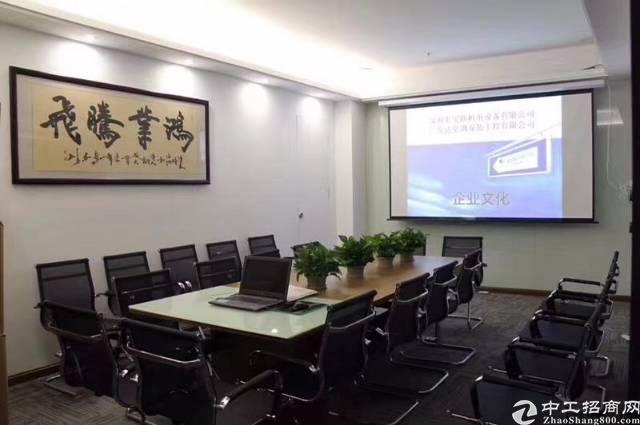 横岗 地铁站附近412平方精装修修现成办公室写字楼出租!