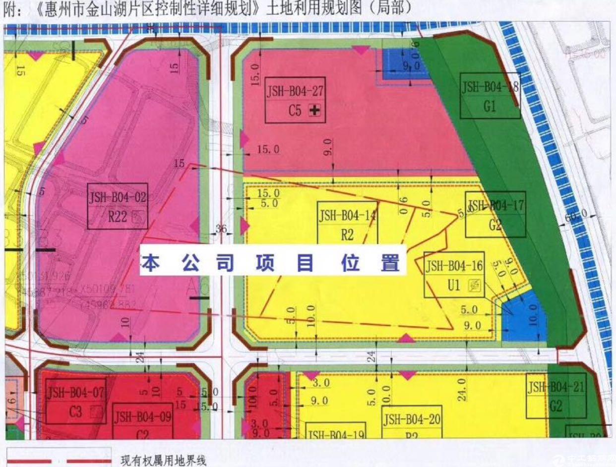 深圳周边千亩工业土地，可分割，带红本3