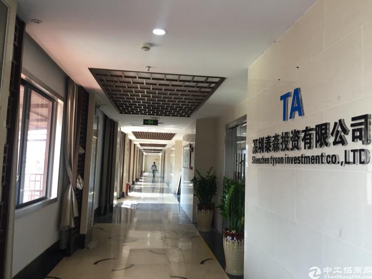 红本 可分租 可注册公司 横岗酒店写字楼带装修