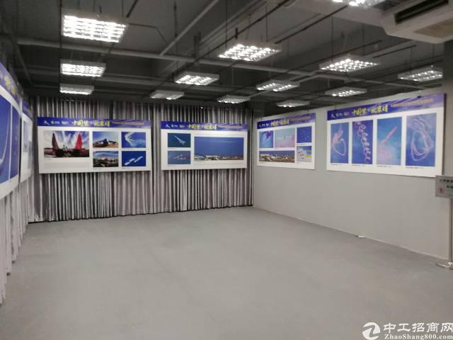 横岗 地铁站一楼1000平方精装修写字楼出租!