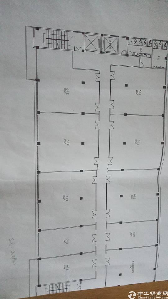 南联地铁站出口，甲级写字楼出租，户型方2